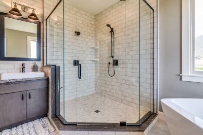 Modern Glass Shower Enclosure